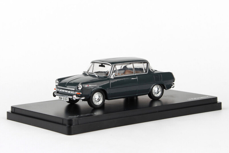 Abrex Škoda 1100 MBX 1:43 Šedá Tmavá 1969